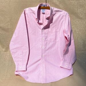 LL Bean classic stripe shirt
